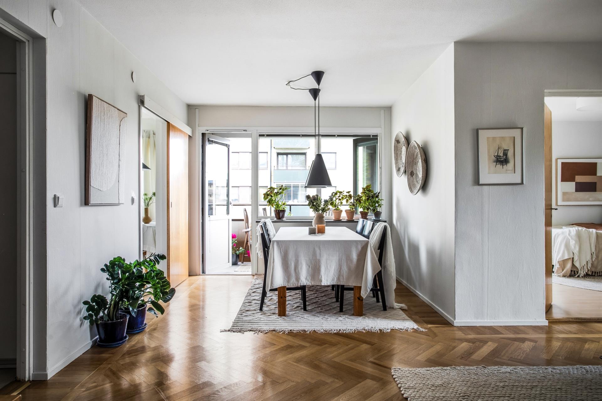 Härlig 4:a i Majorna med balkong!