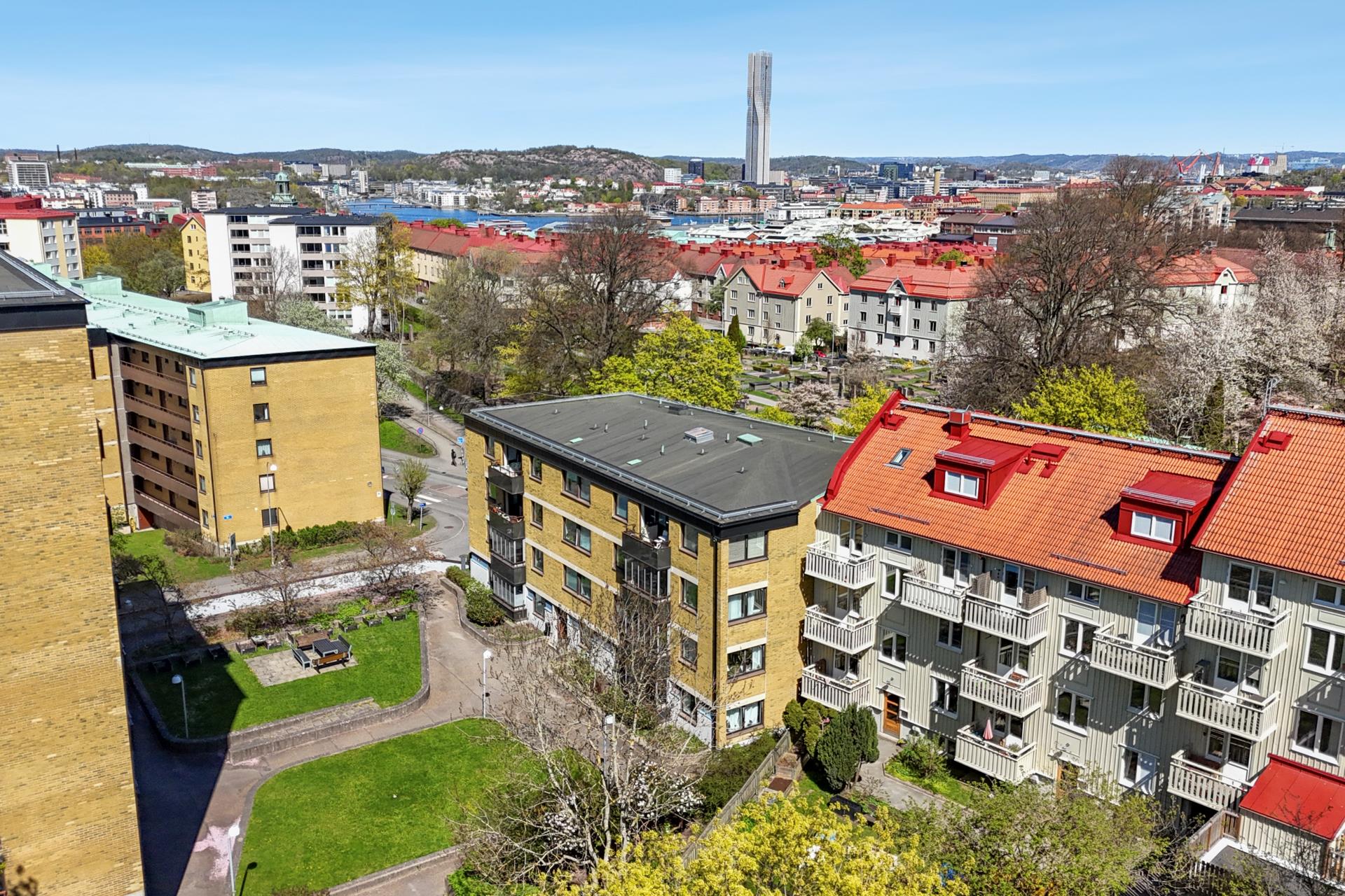 Härlig 4:a i Majorna med balkong!