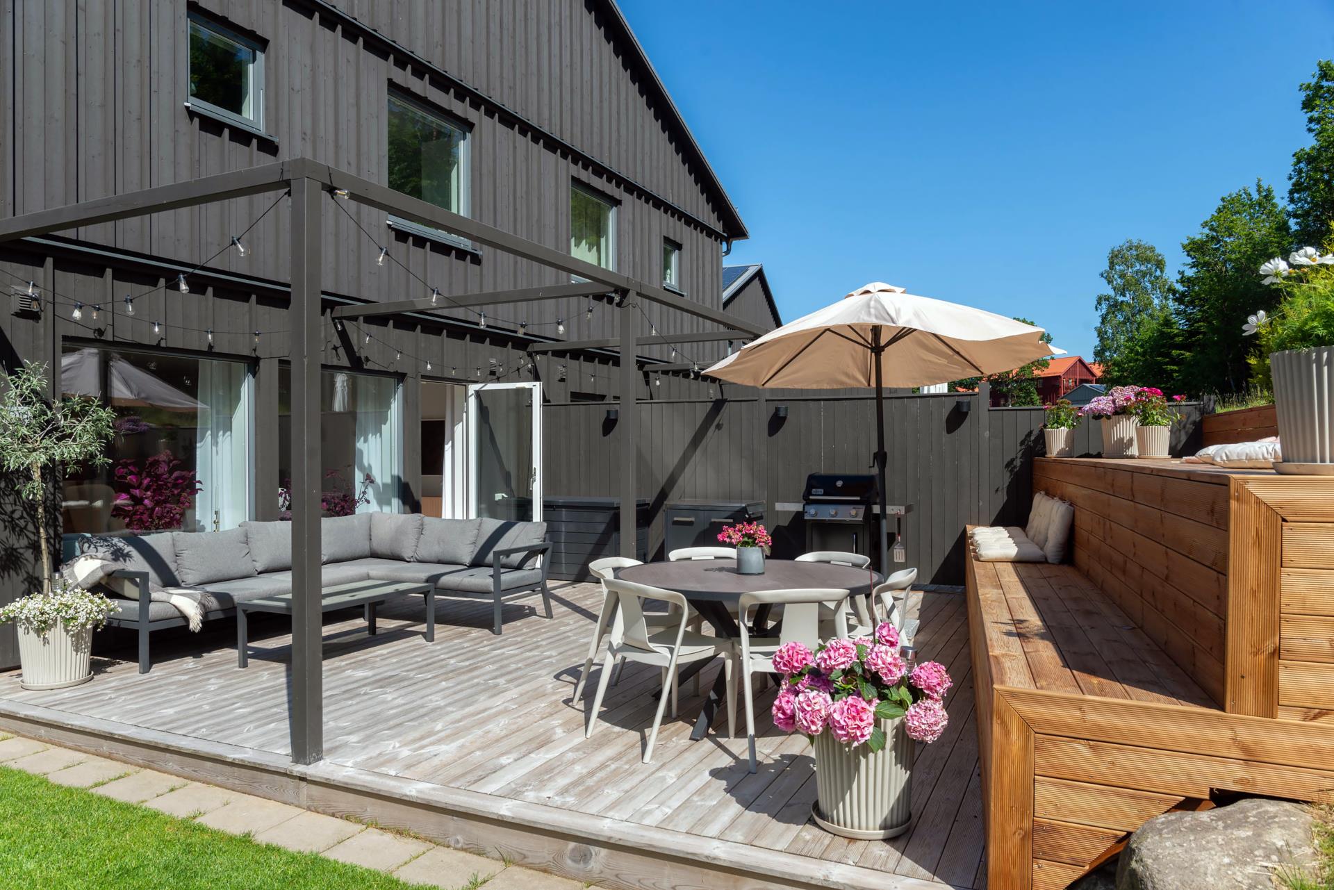 Fräscht och stilrent parhus i Öjersjö!